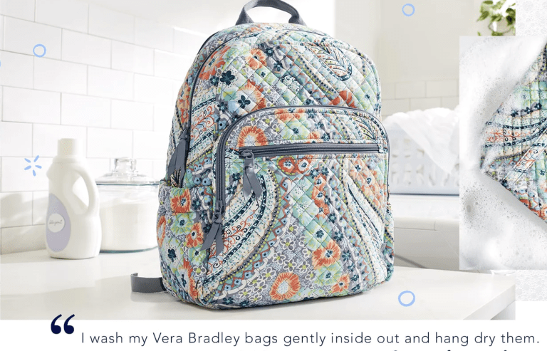How to Wash a Vera Bradley Backpack: Complete Steps