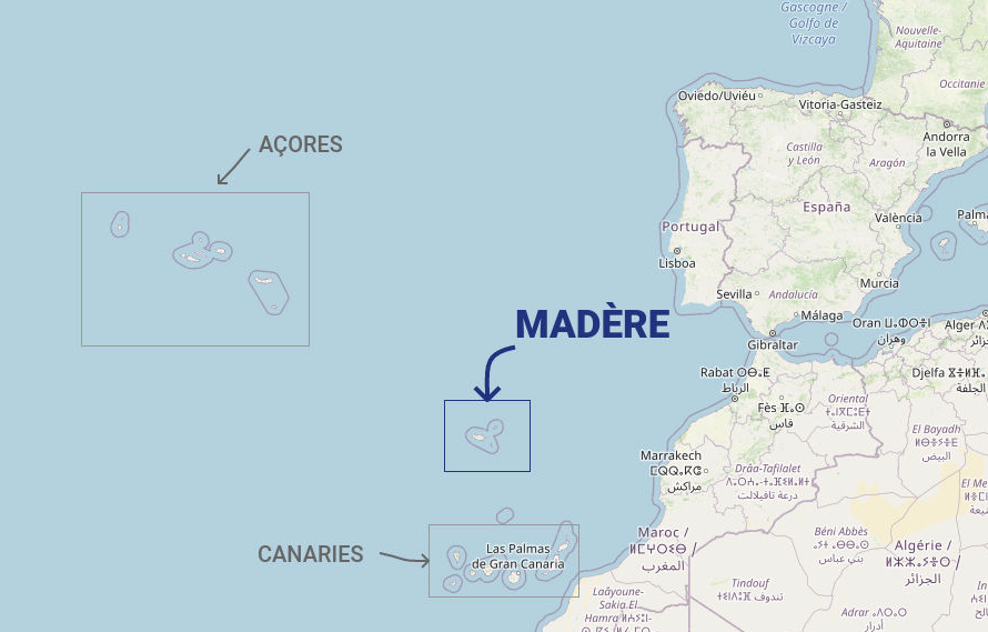 Where is Madeira Portugal